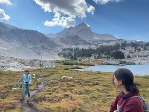 north ridge hike w josephine and sharona